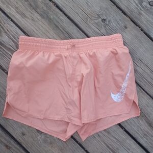 Nike Peach Athletic Shorts